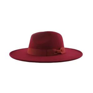 Tori Wide Brim - Burgundy