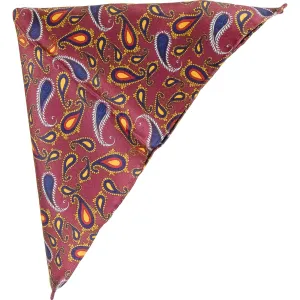 Vintage Tootal Silk Pocket Square