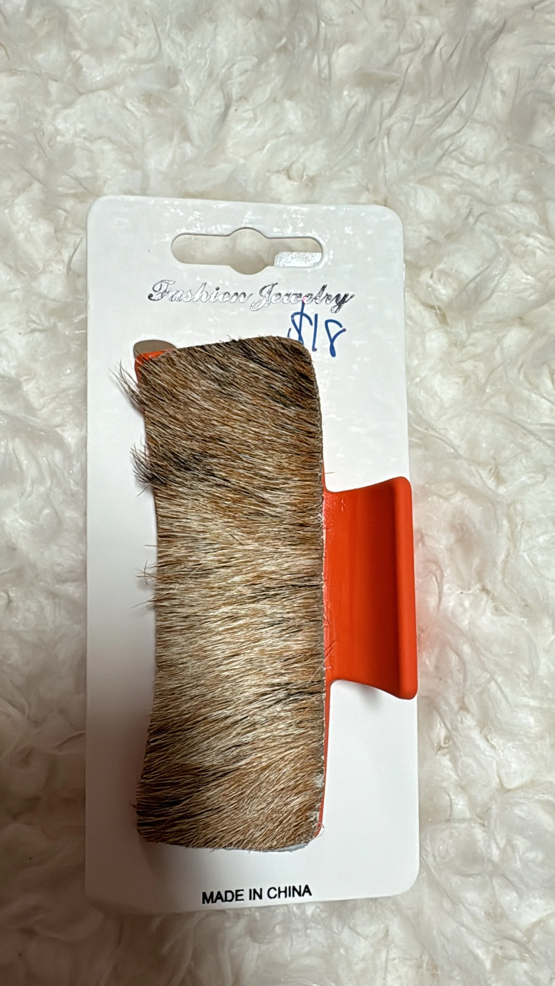 Zimmerman Ranch Cowhide Claw Clip